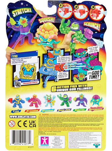 Heroes Of Goo Jit Zu Galaxy Blast Hero Pack - Super...