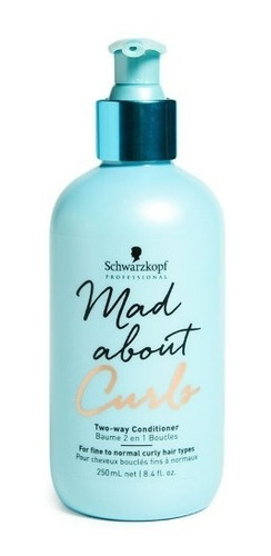 Schwarzkopf Mad About Acondicionador 2en1 Rulos 250ml Local