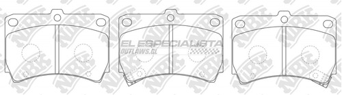 Pastillas De Freno Mazda 323 1.7 1993 Nibk