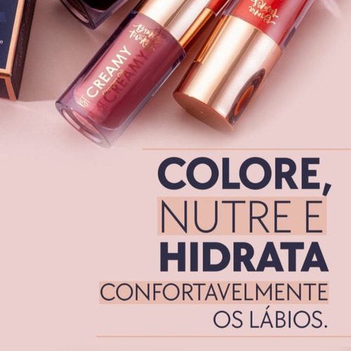 Aceite crema Bruna Tavares Bt Creamy Tiramissú 5g Acabamento Gloss