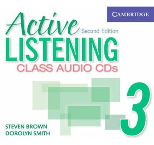 Active Listening 3-class Cd`s X 3