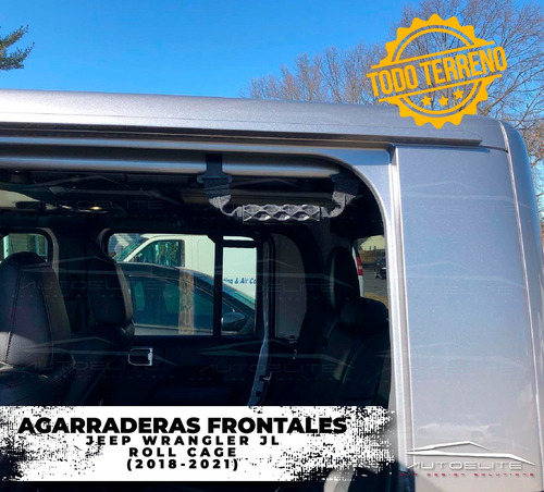Imagen 8 de 9 de Agarradera Jeep Wrangler Jl 2018 2019 2020 Rollcage Frontal