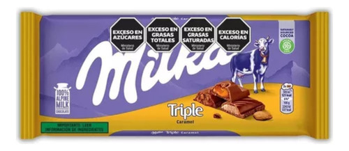 Chocolate Milka Triple Caramel Mediano