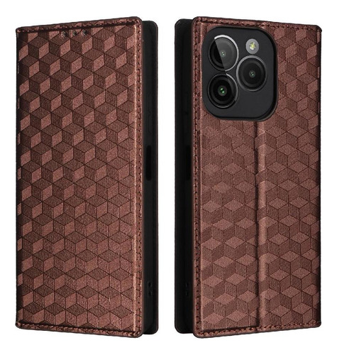 Funda For Blu Bold K10 Cierre Magnético Patrón 3d Tarjeta