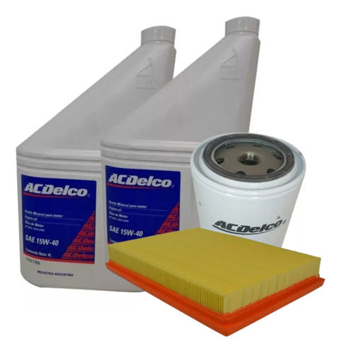 Kit 2 Filtros + Aceite Mineral 15w40 2.5 2.8 Maxion