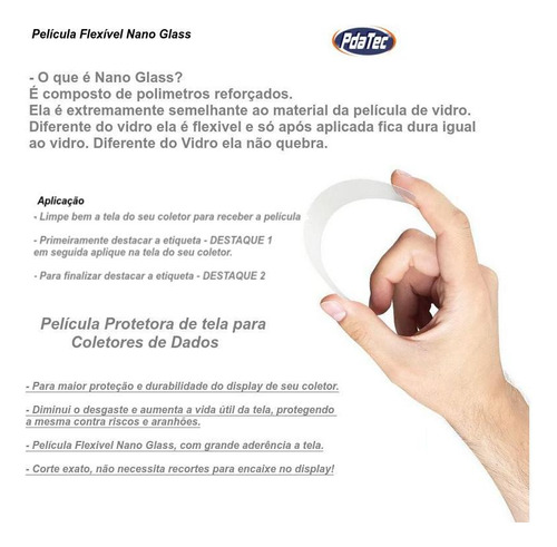 Película Nano Glass Flexível Gps Garmin Nuvi 5000