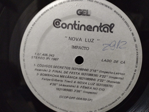 Lp Banda Impacto - Nova Luz