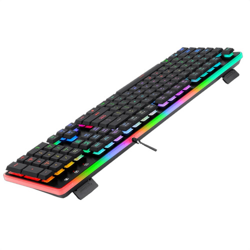 Imagen 8 de 10 de Teclado Gamer Redragon K509 Dyaus 2 Rgb / Semi-mecánico