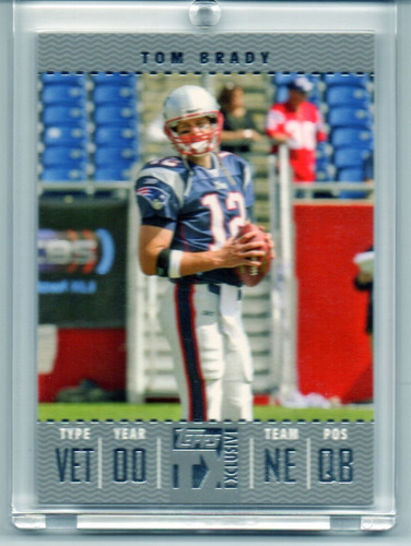 2007 Topps Tx Exclusive Silver /49 Tom Brady Patriots 