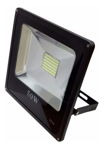 Foco Reflector Led 50 Watts 220v Ultra Slim Exterior Ip66