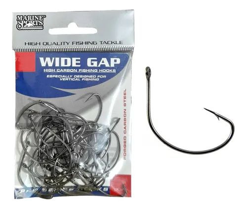 Cartela De Anzol Wide Gap Black N2 Pro Series Marine