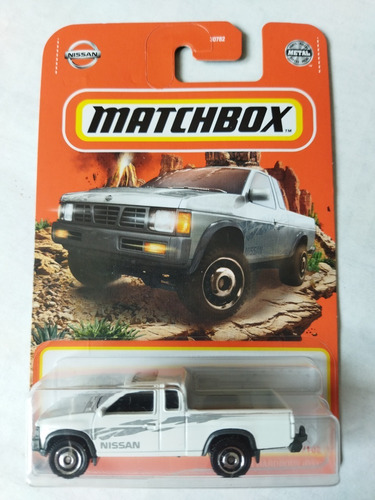 Matchbox 95 Nissan Hardbody (d21) Camioneta Blanca Mb7