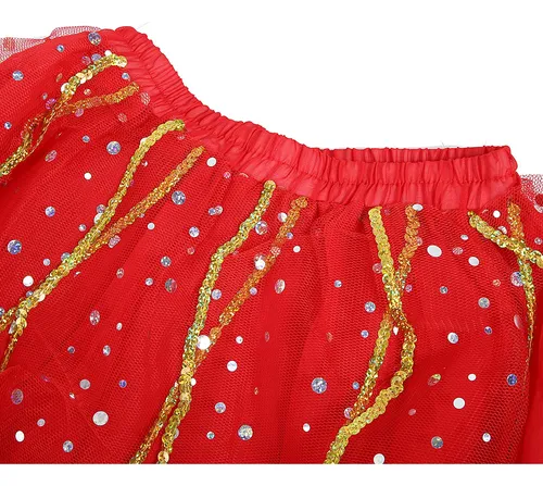 Conjunto De Disfraz De Danza Del Vientre Para Niñas Y Niños,