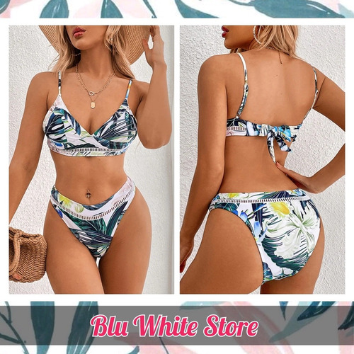 Hermosas Mallas Bikini 2pcs Tiro Bajo En Stock