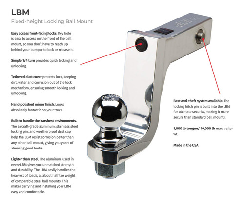 Fastway Flash Lbm Dt-lbm8600 Rotula Fija De Aluminio Con