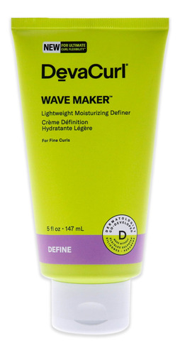 Crema Wave Maker Cream-np De Devacurl Para Unisex, 5 Onzas,