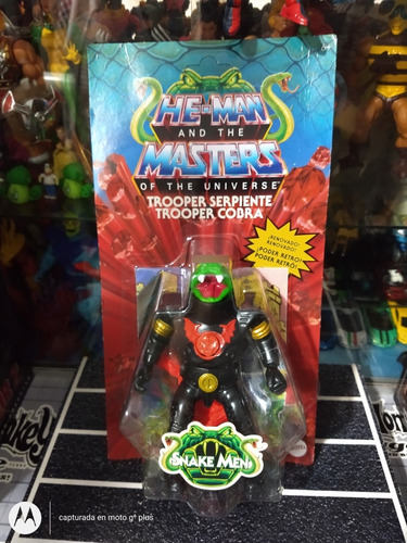 Master Of The Univers Trooper Serpiente Orings (Usado)