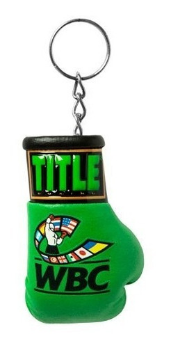 Llavero Mini Guante Title Boxing Wbc Flags Of The World 6cm