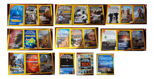 Revistas National Geographic Lote 25