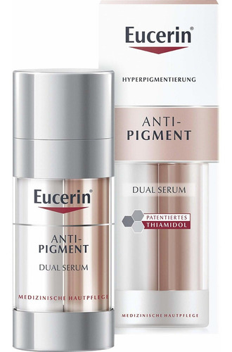 Imagen 3 de 5 de Sérum Serum Dual Eucerin Anti-Pigment día/noche para todo tipo de piel de 30mL/31g
