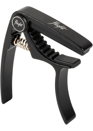 Flight Fc-blk Capo Pinza Ceja Ukulele Negro Aluminio 