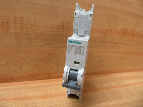 Siemens 5sj4103-8hg41 Circuit Breaker 3a 1p 5sj41038 Ccy