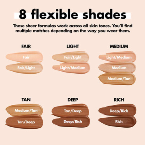 Base Elf Halo Glow Liquid Filter Base Luminosa Liquida Tono Shade 7 Deep Rich