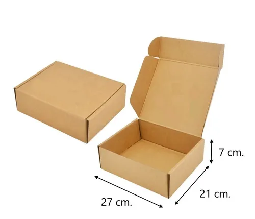 comprar Cajas Autoarmable Modelo Envios 27x21x7 Pack 20u. *delivery