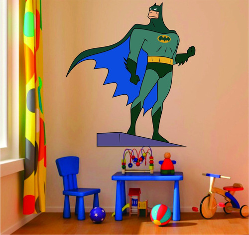 Adesivo Decoração Parede Quarto Infantil Batman Super Herói