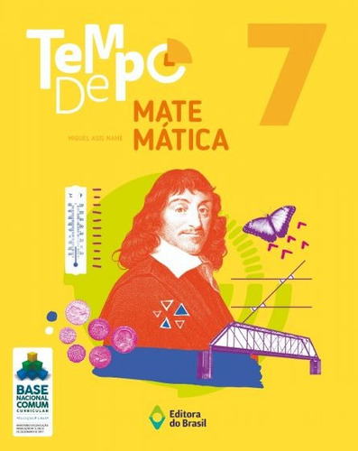 Tempo de Matemática 7 - 7º ano - Ensino fundamental II, de Name, Miguel Asis. Série Tempo Editora do Brasil, capa mole em português, 2016