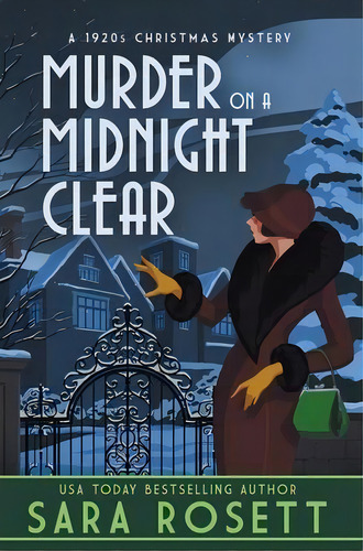 Murder On A Midnight Clear : A 1920s Christmas Mystery, De Sara Rosett. Editorial Mcguffin Ink, Tapa Dura En Inglés