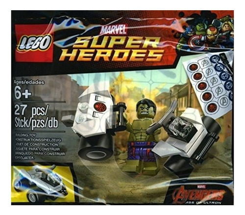 Lego, Marvel Super Heroes, The Hulk Exclusive Minifigure Bag