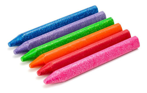 Imagen 5 de 6 de Pelicrayones Jumbo Glitter (6 Unidades)
