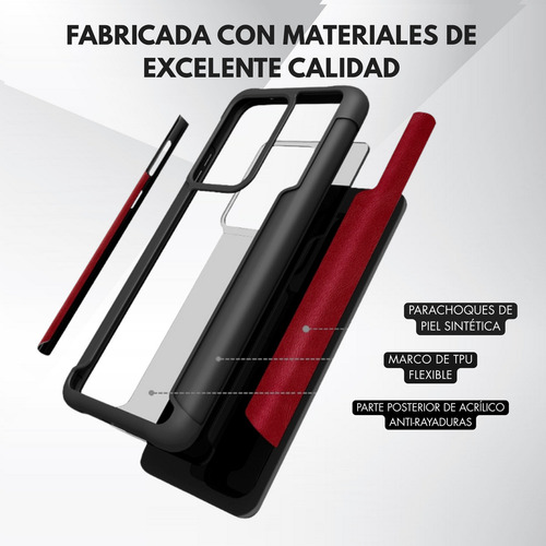 Funda Para Galaxy A50 Con Mica Varios Modelos Antigolpes Verde Piel Color