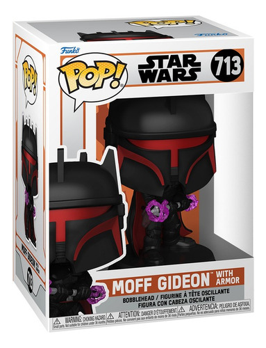 ¡funko Pop! Star Wars: ¡moff Gideon Con Armor 713