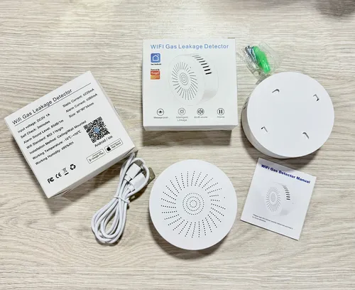 Sensor Detector Gas Natural Y Glp Wifi Notificaciones Smart