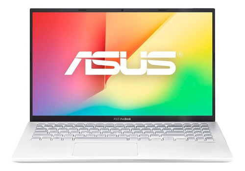 Notebook Asus VivoBook F512DA plata 15.6", AMD Ryzen 3 3200U  4GB de RAM 128GB SSD, AMD Radeon RX Vega 3 1920x1080px Windows 10 Home