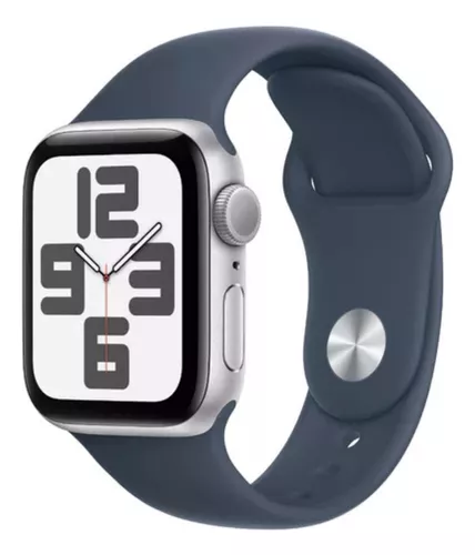 Apple Watch Se Gps (2da Gen)caixa Prateada Pulseira Azul+nf