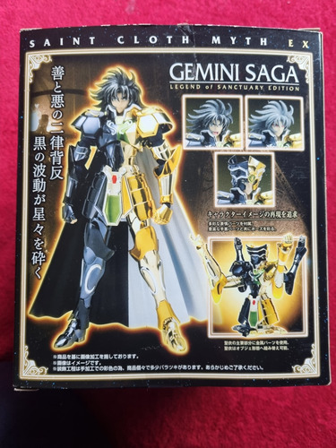 Myth Cloth Gemini Saga Ex Bicolor Legend Of Sanctuary Jp Ban (Usado)