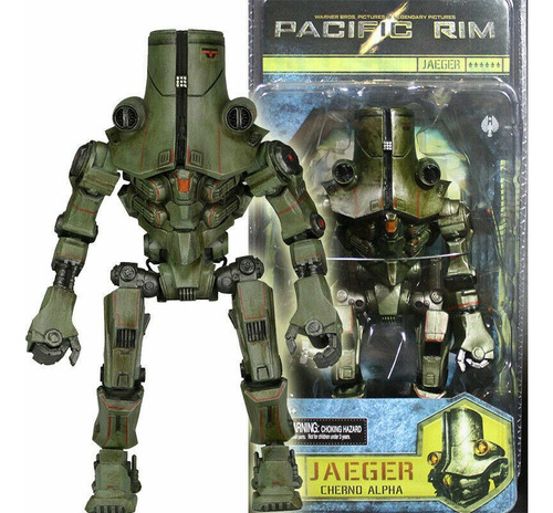 Pacific Rim Jaeger Cherno Alpha Robot Figura Modelo Juguete