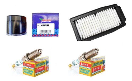 Kit Mantención Filtros + Bujías Iridium Suzuki Inazuma Gw250