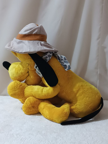 Peluche Pluto Perro De Mickey Mouse De 52 Cm Amarillo (Usado)