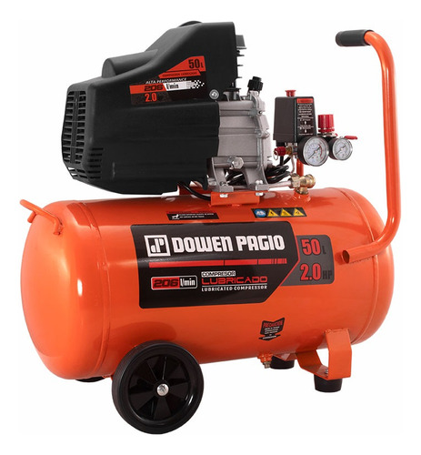 Compresor 2hp 50lt Directo Dowen Paggio