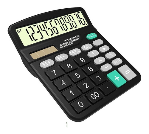 Calculadora Gran Display De 12 Digitos Kk-837-12
