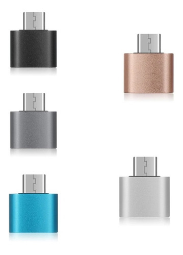 Imagen 10 de 10 de Adaptador Otg Usb Tipo C 3.1 Macho A Usb 3.0 Hembra