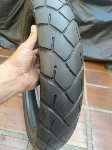 Pneu De Moto 110/80 R19 Metzeler Tourance Original Meia Vida (Usado)