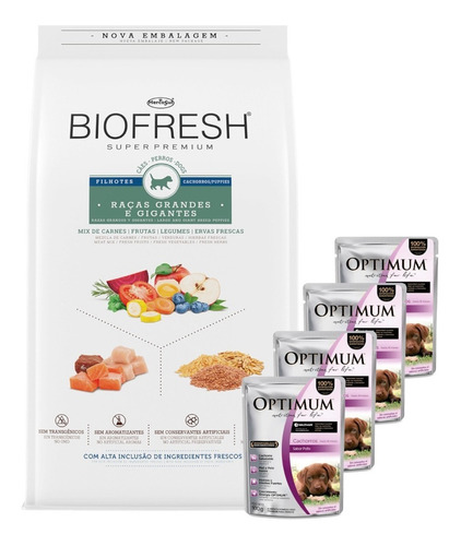 Comida Biofresh Perro Cachorro Raza Grande 15 Kg + Promo!!