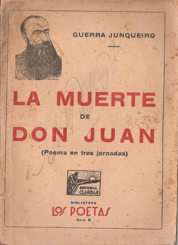 La Muerte De Don Juan - Guerra Junqueiro - Claridad