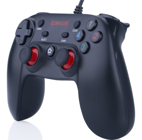 Joystick Redragon Saturn G807 Usb Pc Ps3 Vibración Gamepad *