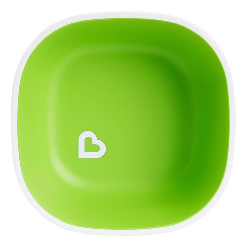 Plato Bowl Splash Munchkin 2pz Azul Verde